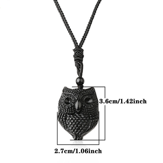 Collier en Pierre Obsidienne  figure