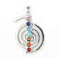 Pendentif 7 chakras Yoga