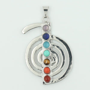 Pendentif 7 chakras Yoga