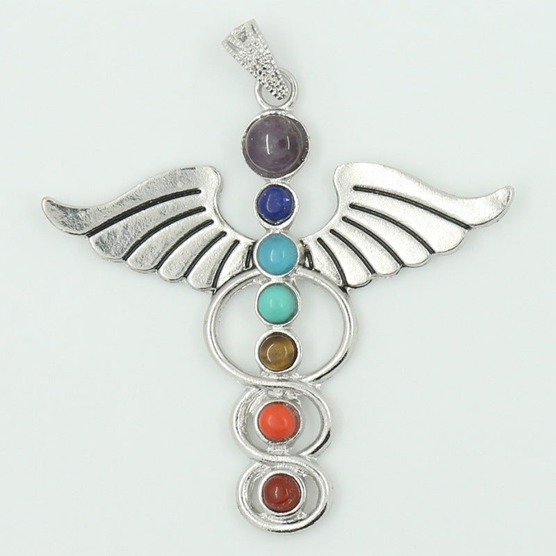 Pendentif 7 chakras Yoga